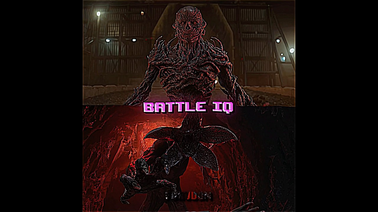 Vecna vs Demogorgon / VOCE NA MIRA #strangerthings #vecna #demogorgon