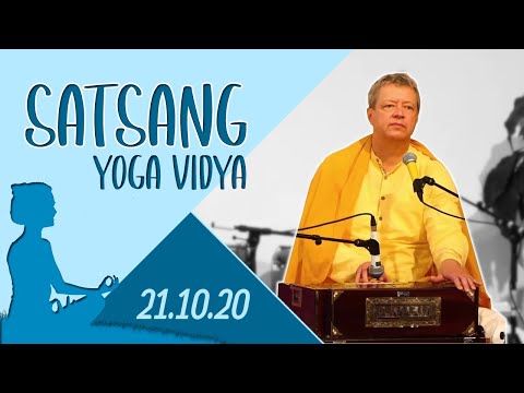 Satsang + Meditation + Mantrasingen + Arati mit Narendra - Yoga Vidya live 07.00 Uhr - 21.10.2020