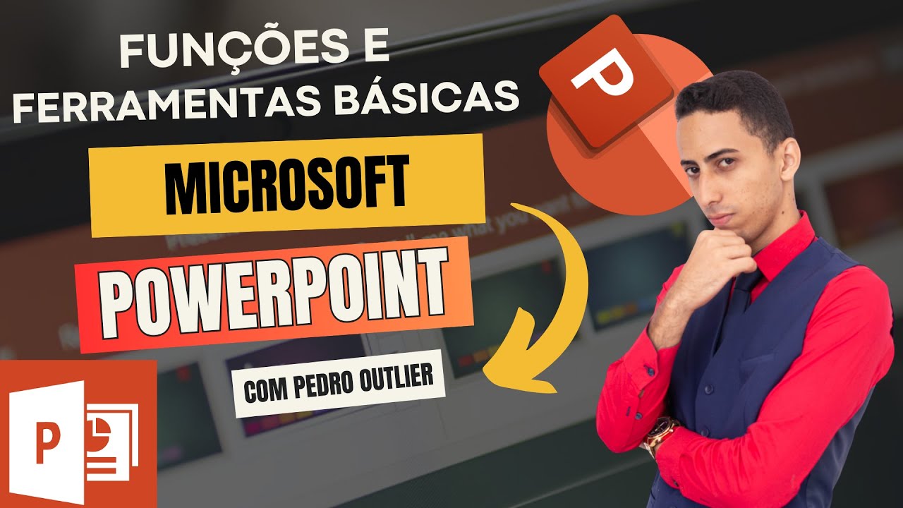 FUNÇÕES E FERRAMENTAS BÁSICAS | POWERPOINT | PEDRO OUTLIER