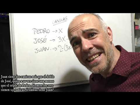 PROBLEMAS DE ECUACIONES DE PRIMER GRADO. Lenguaje algebraico