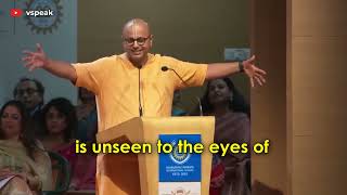 English with Gaur Gopal Ji ❤️ #gaurgopaldas