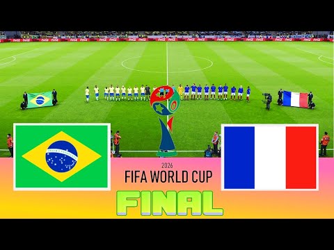 BRAZIL vs FRANCE - Final FIFA World Cup 2026 | Full Match All Goals | Football Match