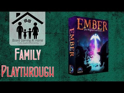 BoardGamingAtHome Family Playthrough of Ember