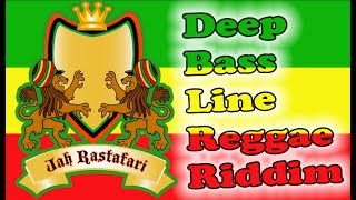 Deep Bass Line Reggae Riddim.