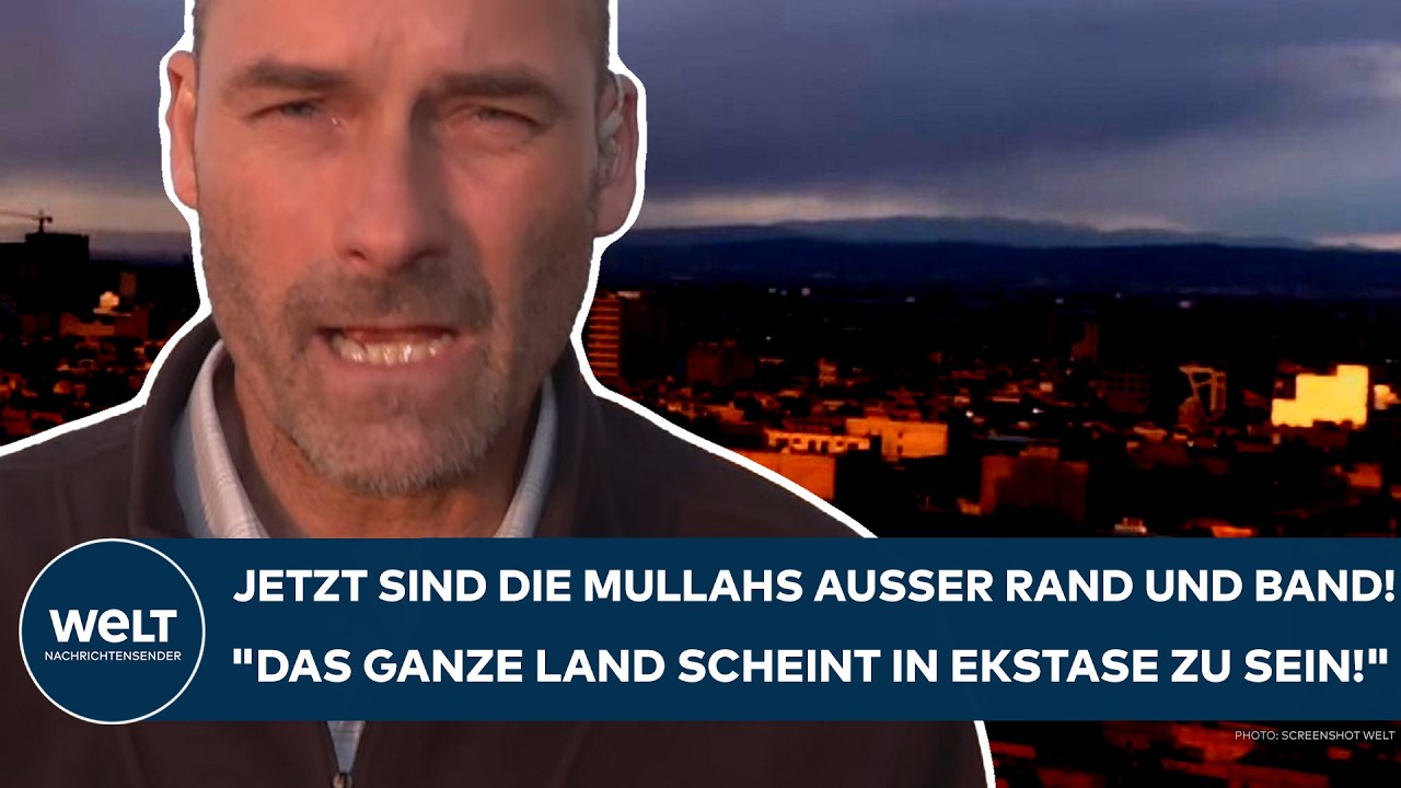 IRAN: Jetzt sind die Mullahs außer Rand und Band! "Das ganze Land scheint in Ekstase zu sein!"