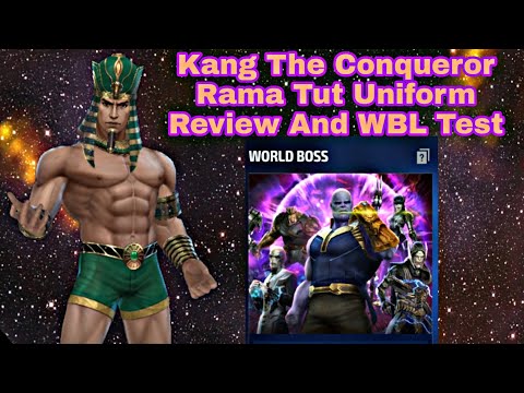 Kang The Conqueror Rama Tut Uniform Review And WBL Test - Marvel Future Fight