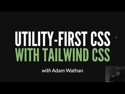 "Utility-First CSS with Tailwind CSS" - Adam Wathan - GPUG Meetup, March 2018
