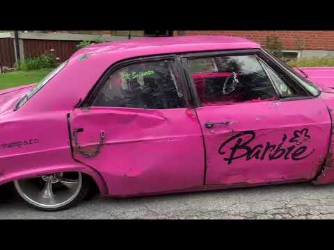 Chevrolet impala raggarbil 1965 med mb om606