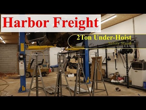Harbor Freight 2 Ton Under-Hoist Safety Stand Assembly