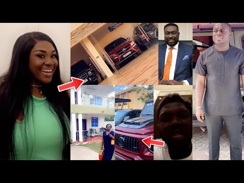 Emelia Brobbey Shows Expensive Cars In Mansion & P0lice Seize Dada Joe Remix Car, Sledge Exp0sed