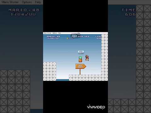 MWR:Mario takes the checkpoint & he gets a life vid 6. #shorts #mario #checkpoint #itembox #1life