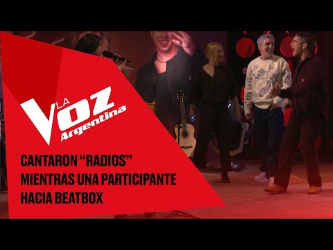 Emmanuel Horvilleur asked for beatboxing to sing "Radios" with Miranda! - The Voice Argentina 2025