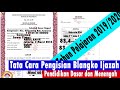 PENULISAN IJAZAH SD
