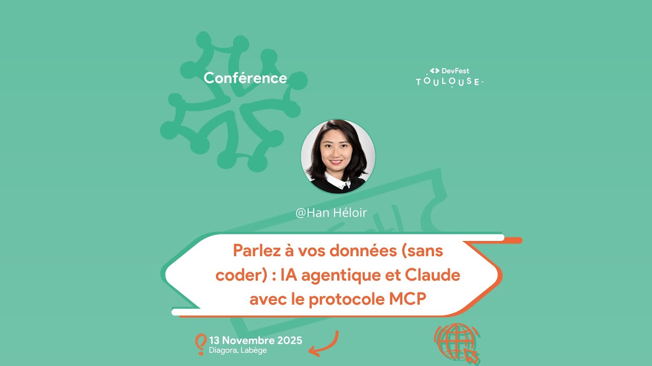 Parlez à vos données (sans coder) : IA agentique et Claude avec le protocole MCP