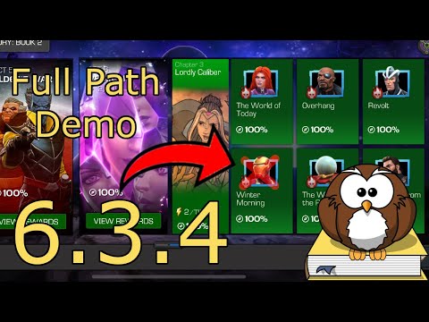 Full Run Through of 6.3.4 Winter Morning - Easy Path - 2024 - MCOC