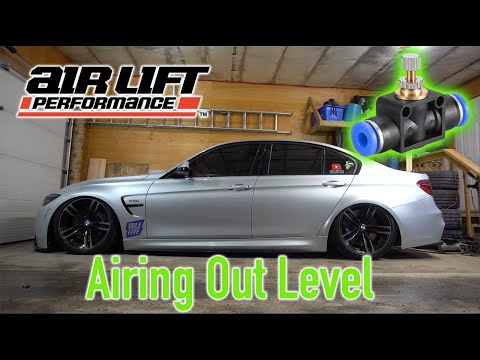 Airlift Suspension airing out level | How to