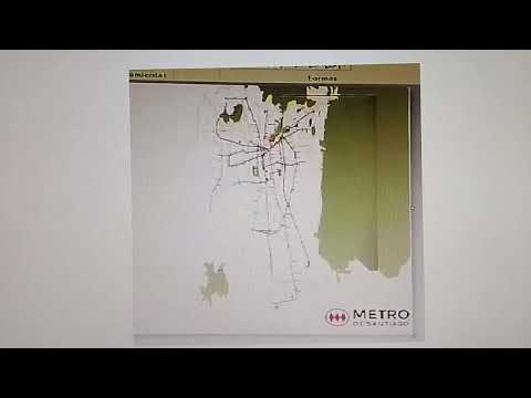 Mapa Del Metro De Santiago En Proyecto 2023-2033 (2)