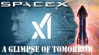 A Glimpse of Tomorrow: SpaceX Starships Soar with the Power of Advanced xAI
