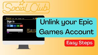 Unlink Your Epic Games Account with Social Club