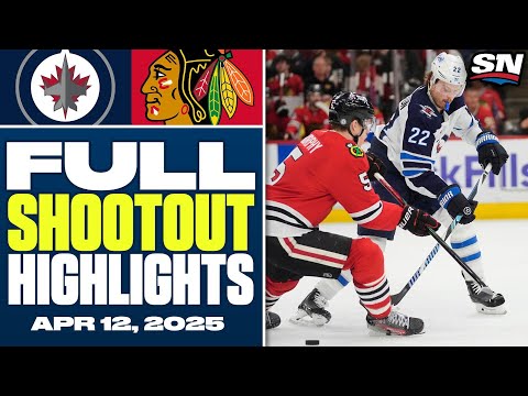 Winnipeg Jets at Chicago Blackhawks | FULL Shootout Highlights - April 12, 2025