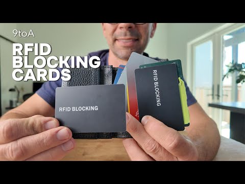 9toA RFID Blocking Cards Tested - See If They Really Work!