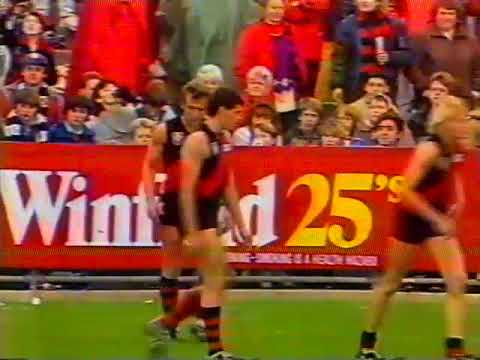 1987 Round 6 Channel 2 Saturday Football Grandstand Essendon Vs Geelong at Windy Hill 32 mins Footba