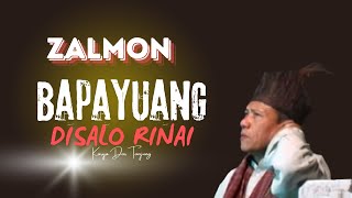 Download lagu ZALMON POP MINANG LEGEND // BAPAYUANG DISALO RINAI(  Musik Video ) mp3