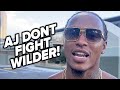 ANTHONY YARDE DOESNT WANT ANTHONY JOSHUA TO FACE WILDER! QUESTIONS IF AJ CAN TAKE WILDER'S POWER!