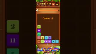 深夜のパズルゲーム「drag n merge」part5