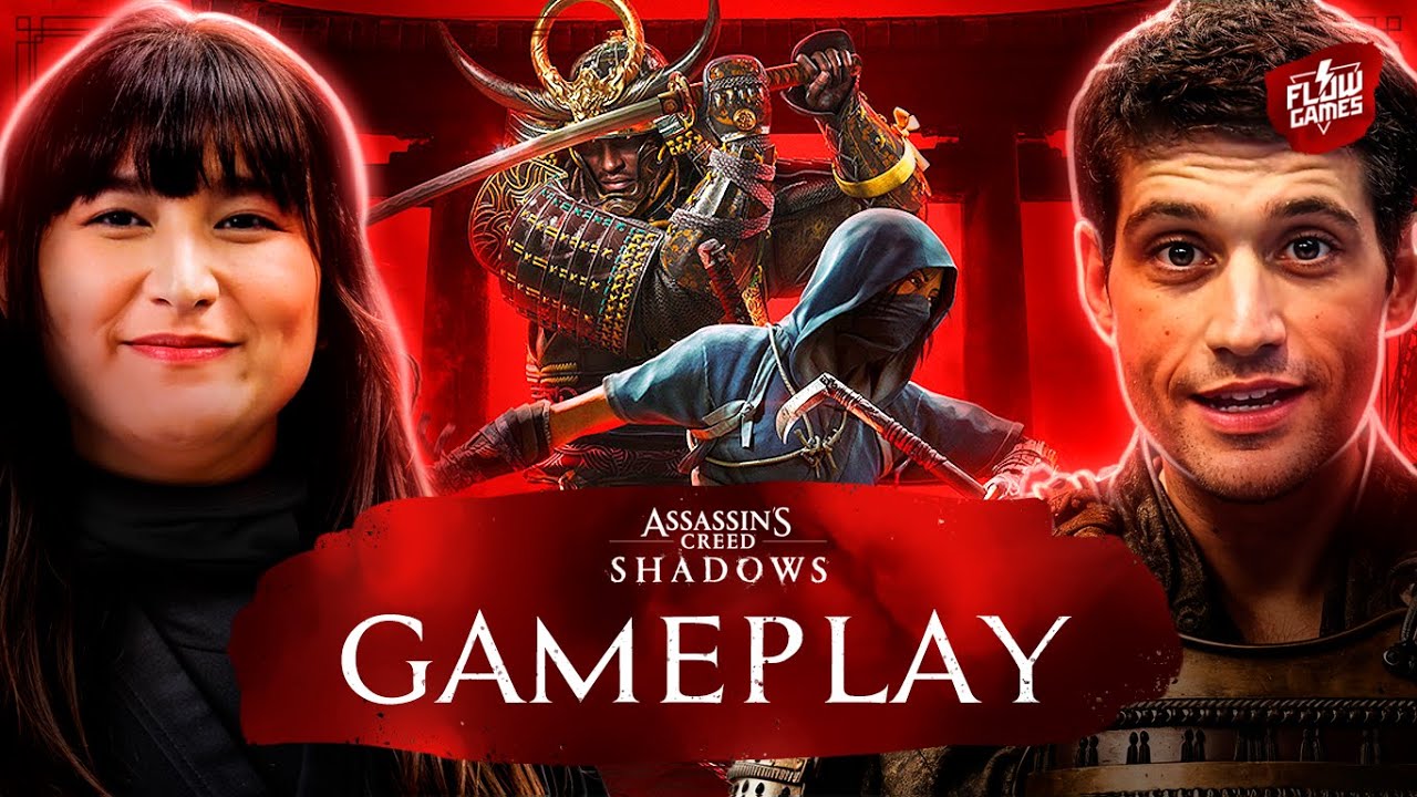 ASSASSIN'S CREED SHADOWS, o início da GAMEPLAY - #flowgames