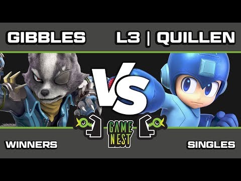Game Nest Smash It Up: Gibbles (Donkey Kong/Wolf) vs Quillen (Mega man) - WR2 [Offstream]