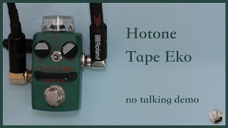Video thumbnail for Hotone - Tape Eko - No Talking Demo by Borrowing Space