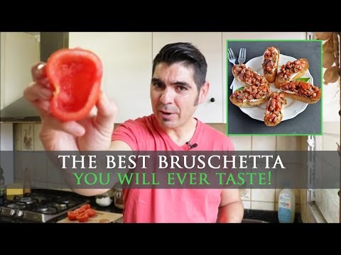 Easy Bruschetta Recipe with Fresh Mozzarella
