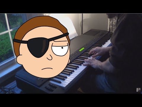 Evil Morty's Theme - Rick and Morty -  Piano Solo by Kyle Landry (Sheets)