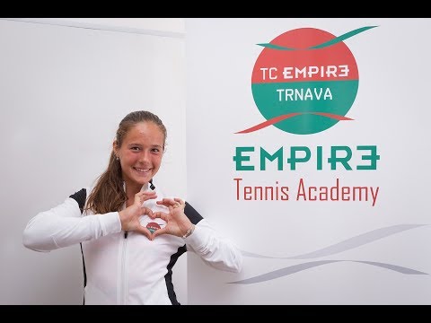 Tenistka Daria Kasatkinová hovorí v exkluzívnom dokumente o trnavskej EMPIRE Tennis Academy