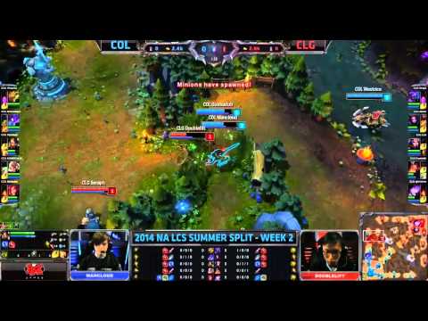 Complexity Black vs. CLG - Level One Plays - NA LCS Summer Split Week 2