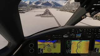 Download lagu [MSFS] Approaching ✈ LOWI (Innsbruck) | Asobo C700 Longitude Olympic Air (Executive division) mp3