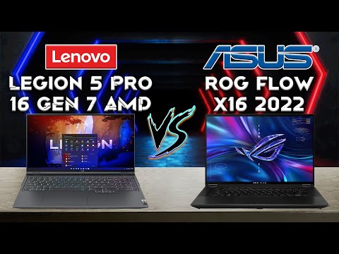 ROG flow x16 vs Legion 5 Pro 16 Gen 7 | What is the best 16 Inch for you?