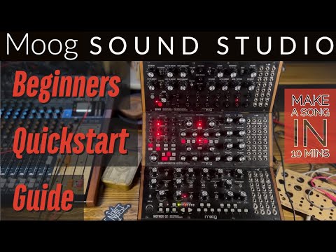 Moog Sound Studio - Quick Start Tutorial (part 1)