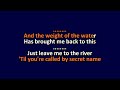 Low - Weight Of The Water - Karaoke Instrumental Lyrics - ObsKure
