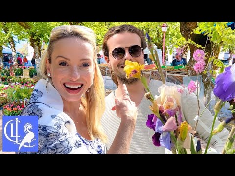 My Perfect FRENCH Day: Local Food MARKET and Plant FAIR!