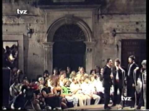 Od zlata su prami tvoji - klapa Nostalgija - FDK - Večer Dinka Fia 1989