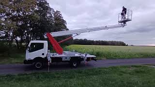 Nissan Cabstar Multitel MT 162 EX BUCKET TRUCK lastbilmonteret lift | Billede 4 - Machineryline