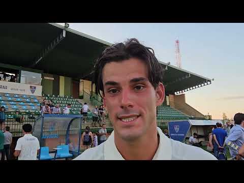 Declaraciones de Álvarez tras el partido