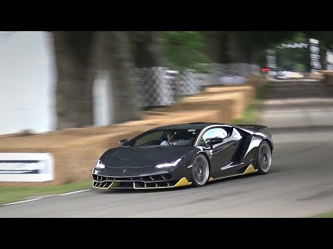 Lamborghini Centenario burnounts and great sounds!