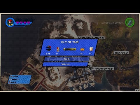 Lego Marvel Superheroes 2 - Level #20 - Out of Time - Free Play Mode!!