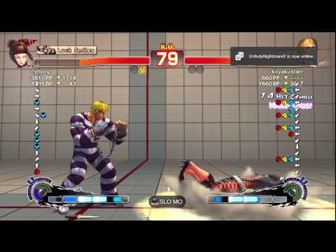 cybo-g [Juri] vs. koyakustarr [Cody] | SSF4 AE