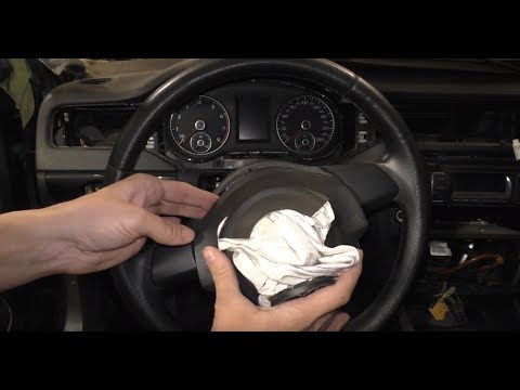 Как снять руль Volkswagen Jetta 6: пошаговая инструкция