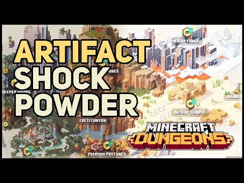 WoW Quests - How to AoE Stun Minecraft Dungeons Shock Powder Artifact