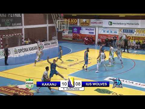KK Kakanj - KK IUS Wolves- A1 Liga KSBIH Kolo br:1